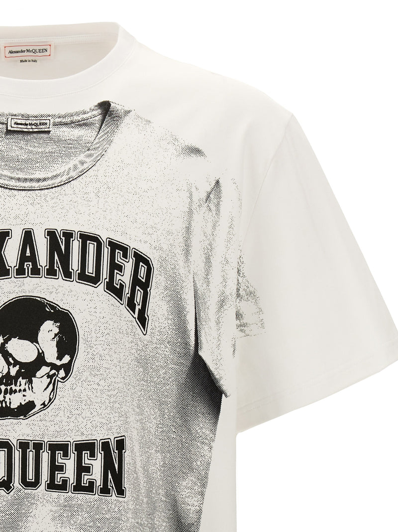Alexander McQueen Alexander McQueen Logo Print T-shirt