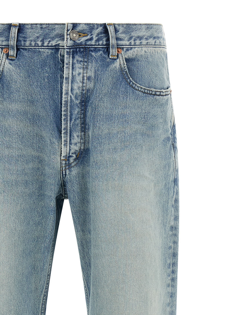 Saint Laurent Wide Leg Jeans | Urbalenti™ NYC