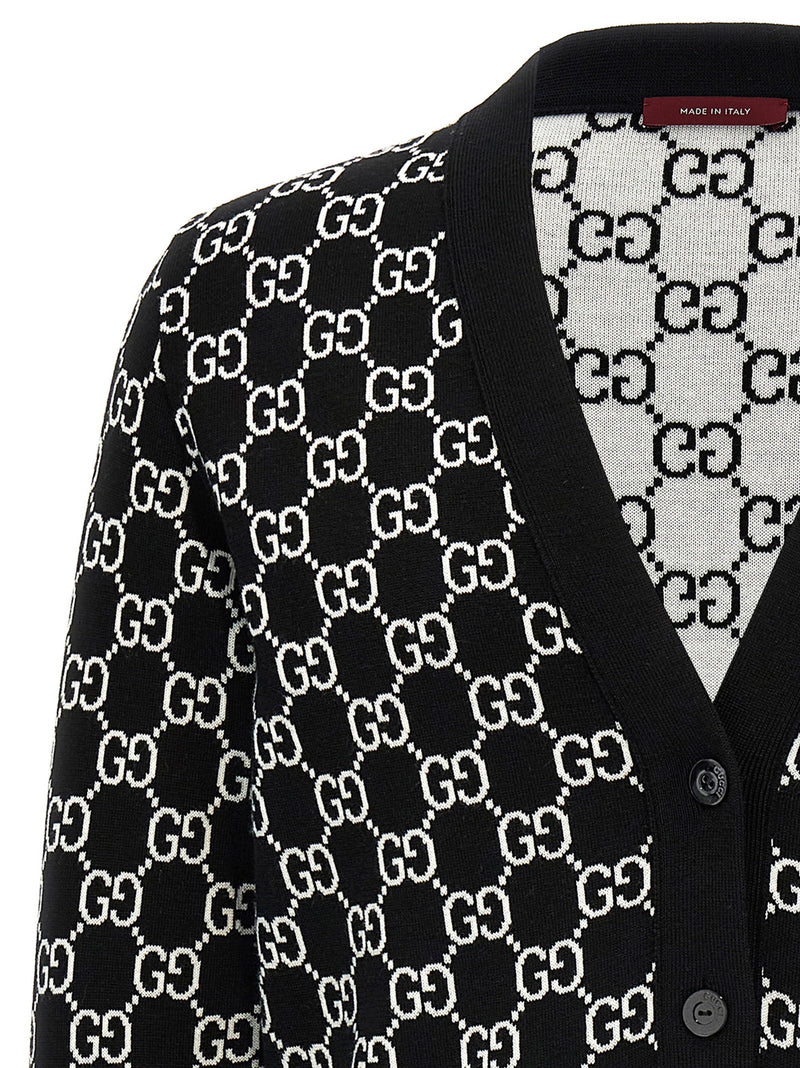 Gucci Gucci Gg Reversible Cardigan