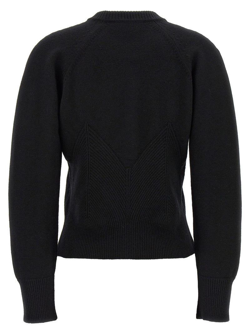 Alexander McQueen Alexander McQueen Chevron Corset Sweater