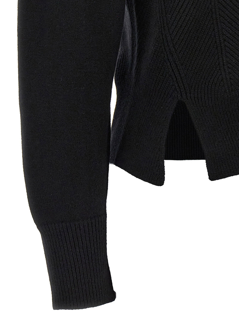 Alexander McQueen Alexander McQueen Chevron Corset Sweater