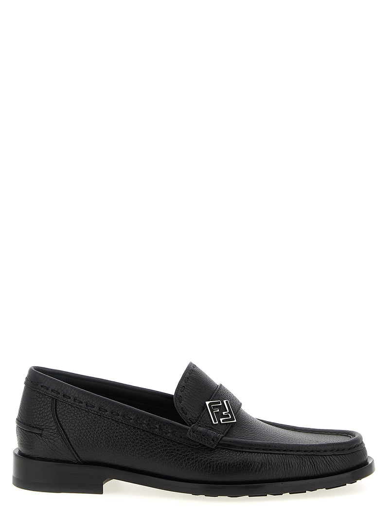Fendi Fendi Ff Metal Loafers