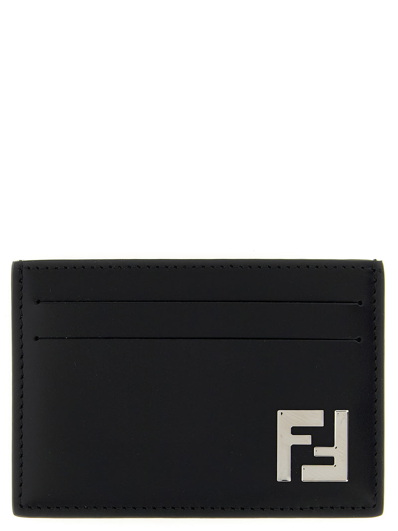Fendi Fendi Slim Squared Ff Card Holder