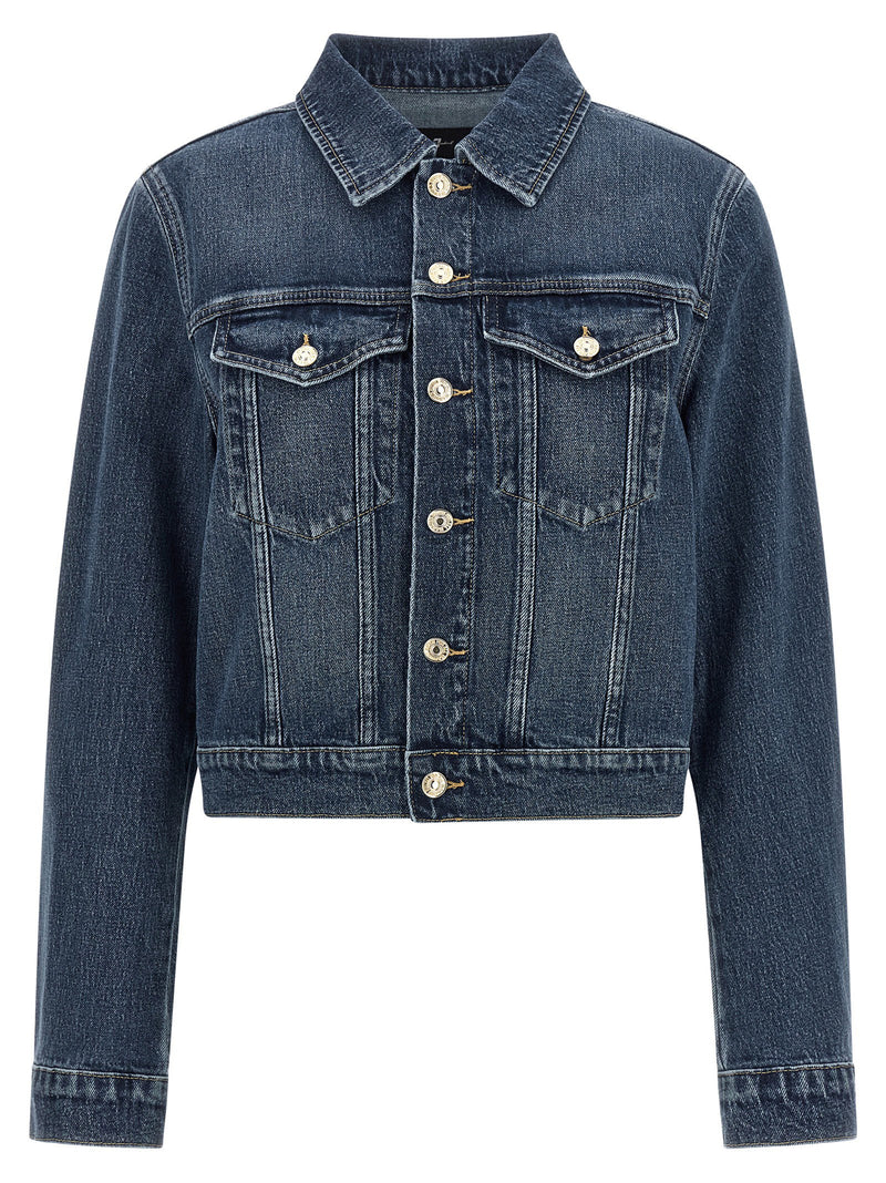 7 For All Mankind 7 For All Mankind Darted Shrunken Jacket