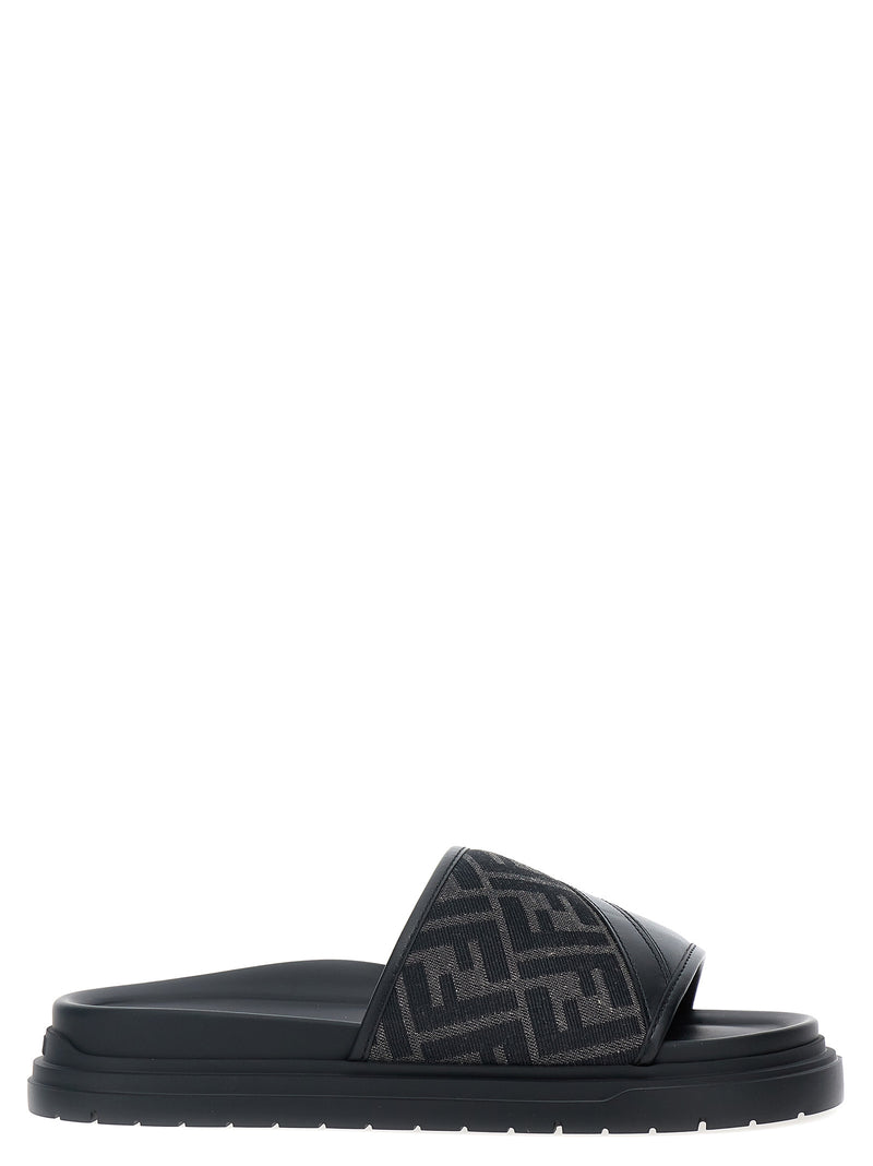 Fendi Diagonal Sandals | Urbalenti™ NYC