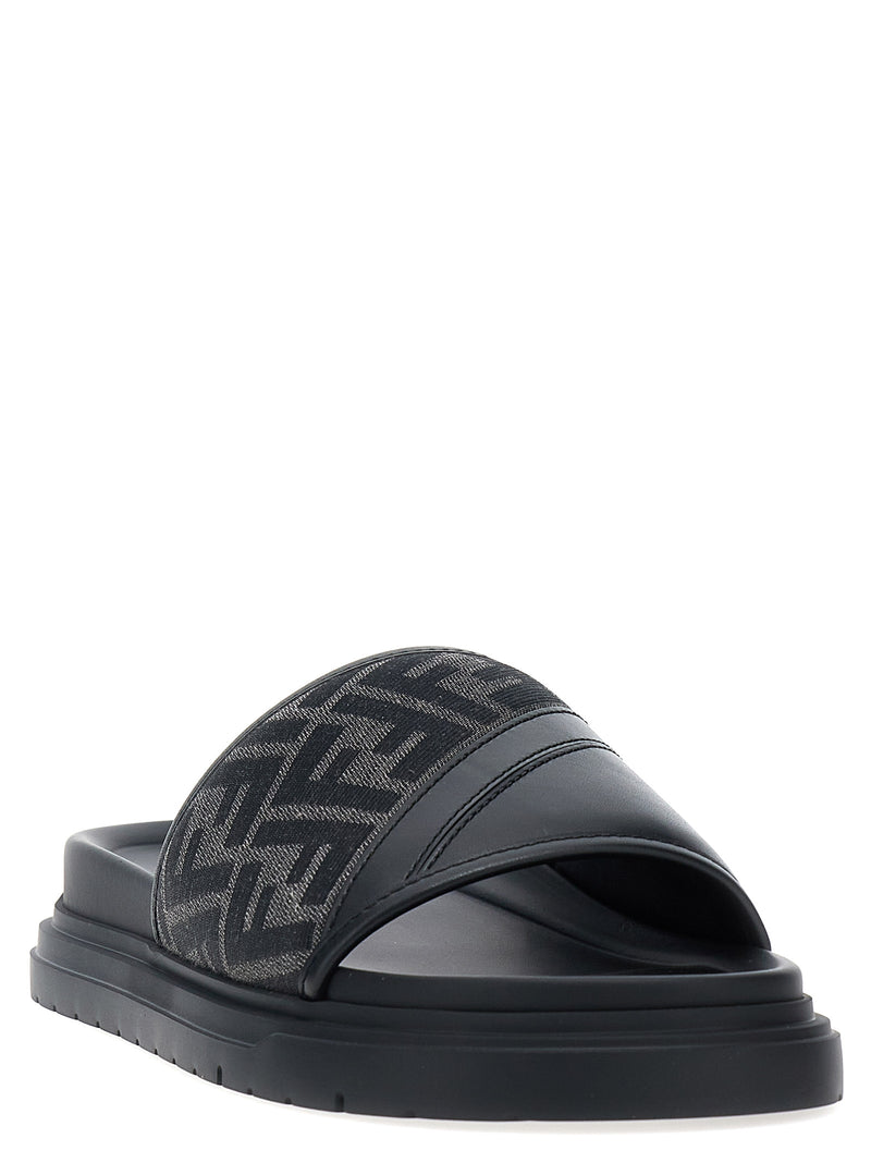 Fendi Diagonal Sandals | Urbalenti™ NYC