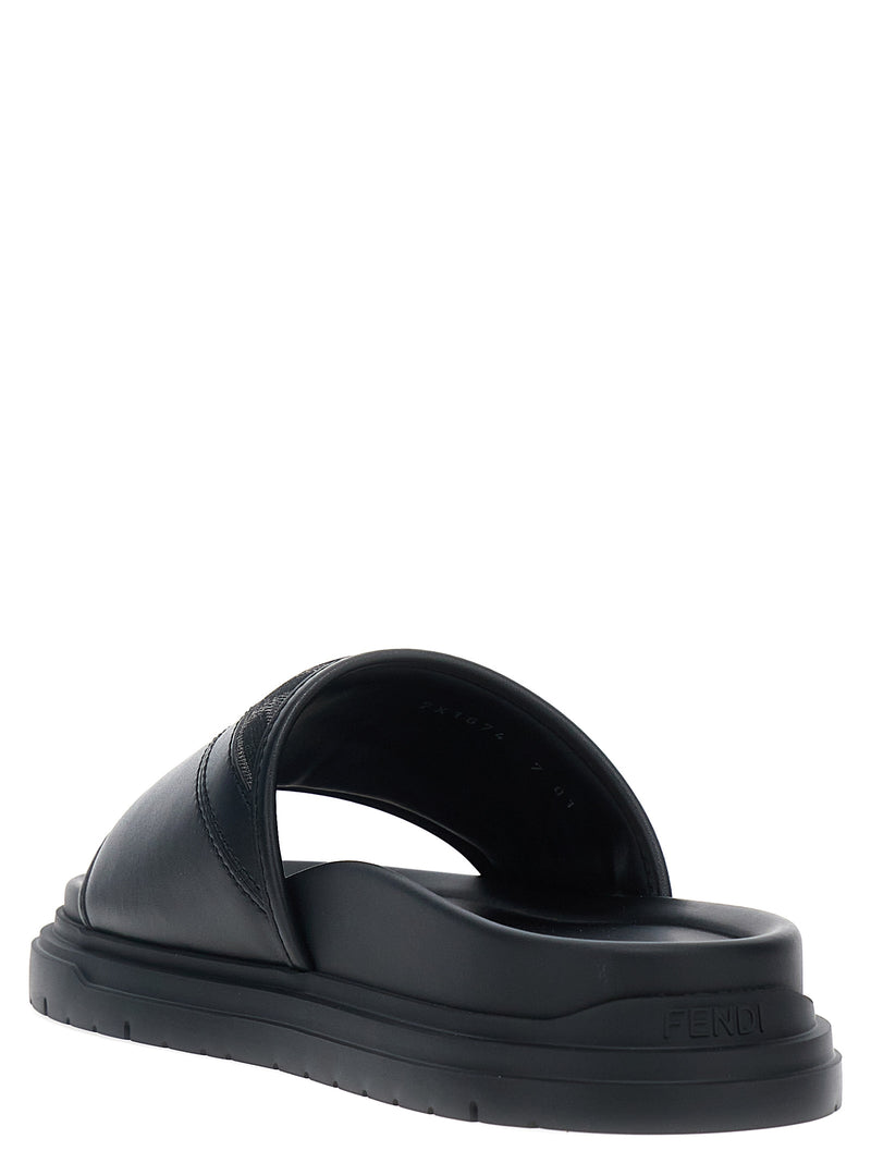 Fendi Diagonal Sandals | Urbalenti™ NYC