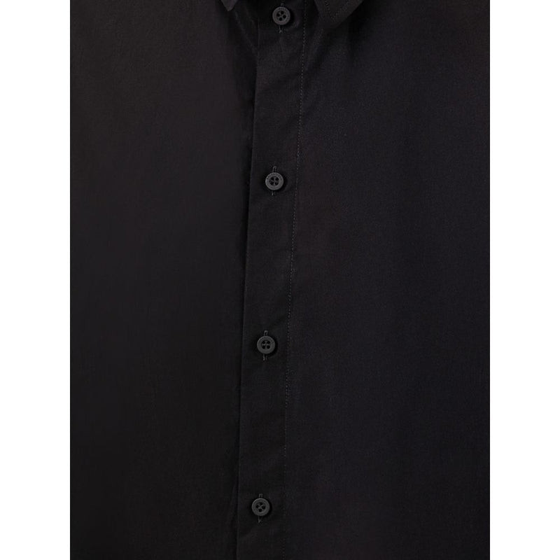Balenciaga Black Cotton Long Dress