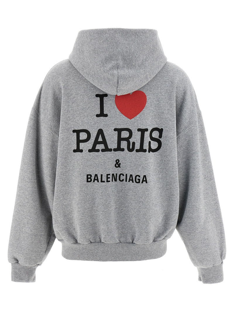 Balenciaga I Love Paris & Balenciaga Hoodie | Urbalenti™ NYC