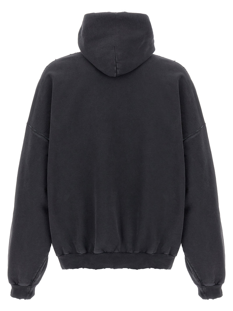 Balenciaga 3b Liquefied Hoodie - Cotton Oversized - Style S91013 | Urbalenti™ NYC