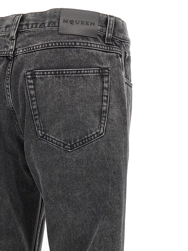 Alexander McQueen Alexander McQueen Metal Plate Jeans