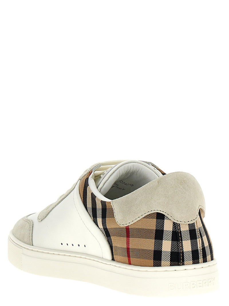 Burberry Check Sneakers | Urbalenti™ NYC