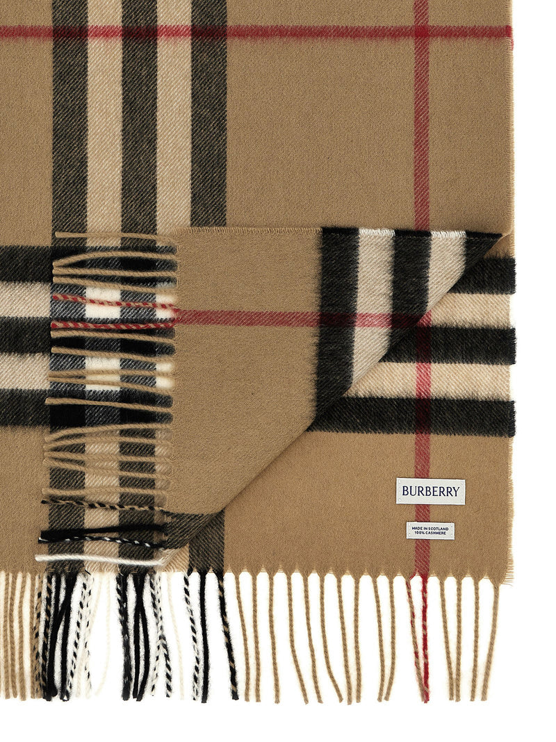Burberry Burberry Check Cashmere Scarf