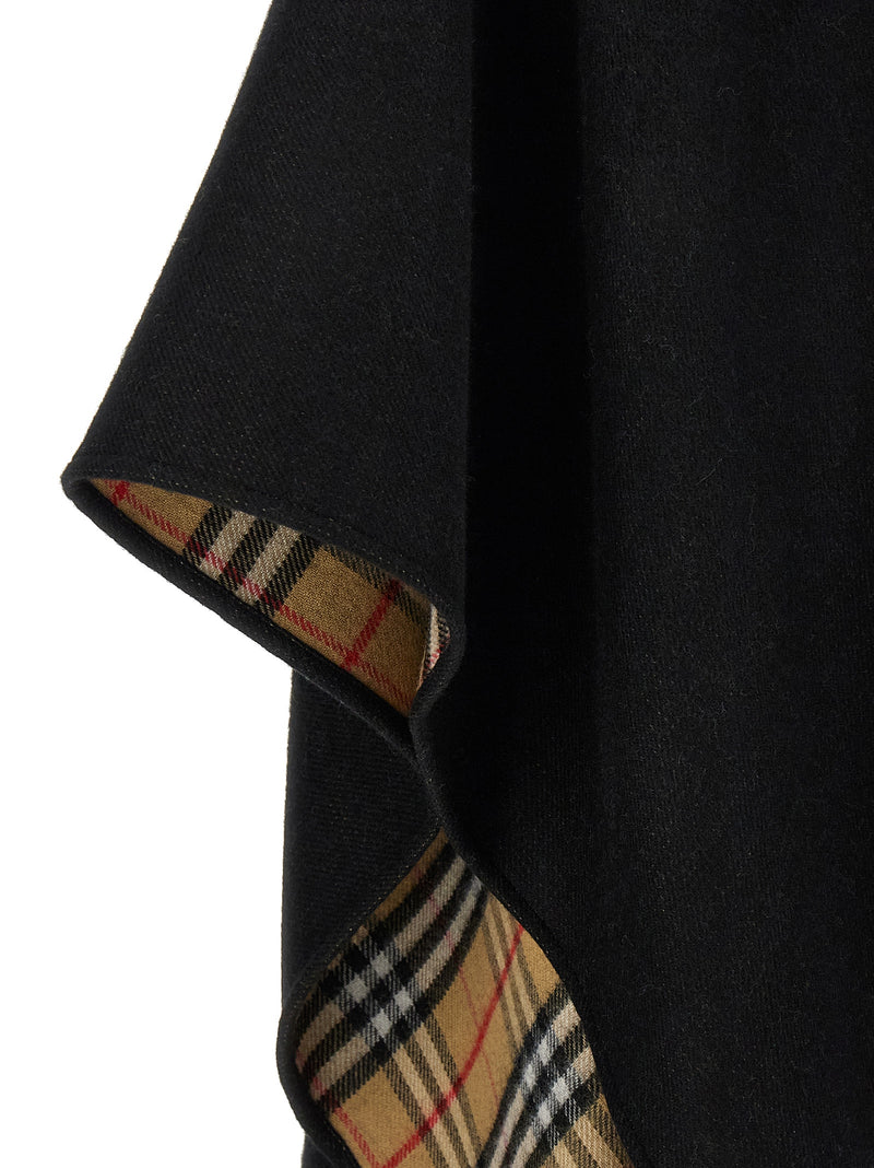 Burberry Fringed Cape | Urbalenti™ NYC