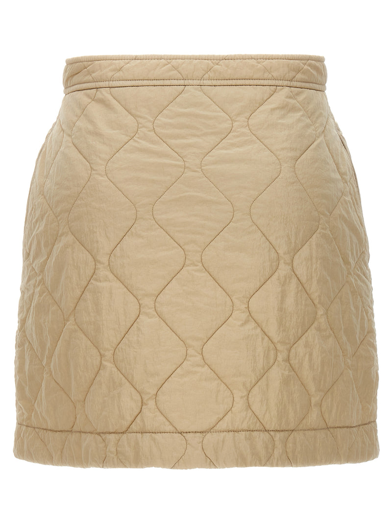 Burberry Quilted Nylon Skirt | Urbalenti™ NYC