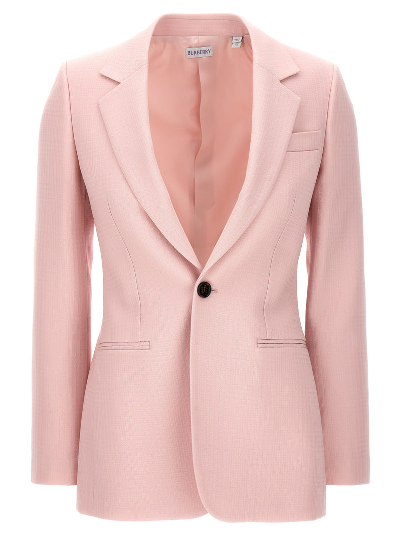 Burberry Single-breasted Tailored Blazer | Urbalenti™ NYC