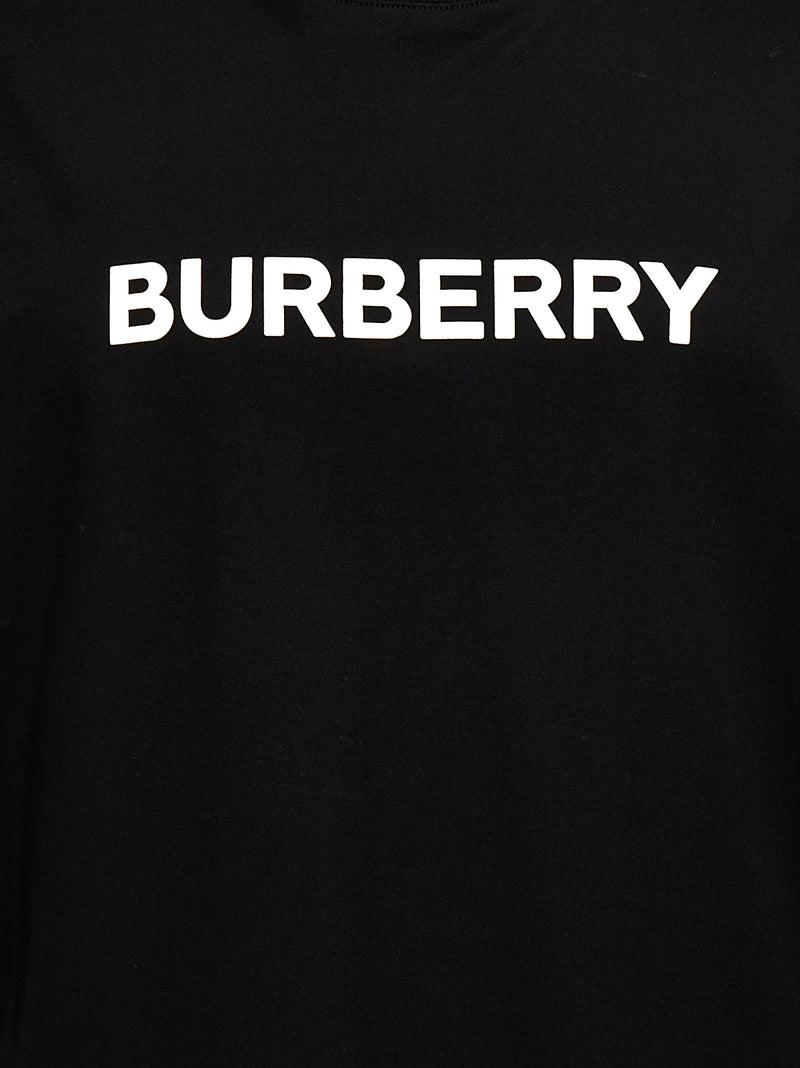 Burberry Harriston Cotton Crew Neck T-Shirt with Logo Print | Urbalenti™... | Urbalenti™ NYC