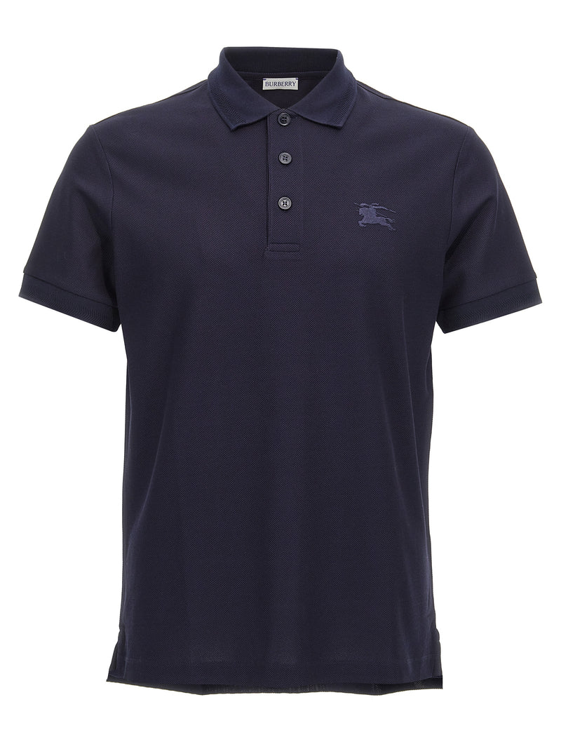 Burberry Burberry Logo Embroidery Polo Shirt