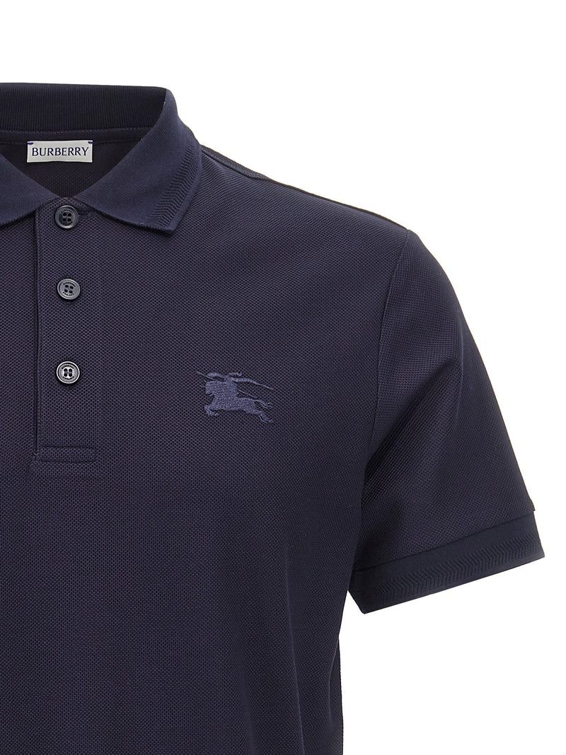 Burberry Burberry Logo Embroidery Polo Shirt
