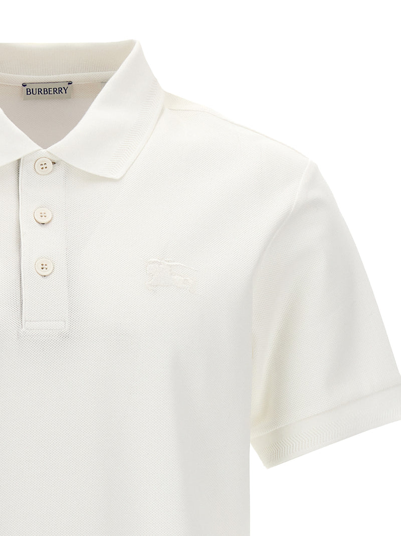Burberry Burberry Logo Embroidery Polo Shirt