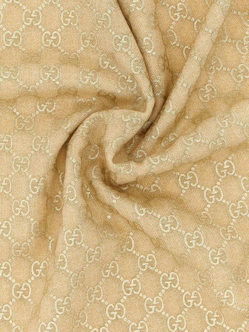 Gucci Gucci Gg Lamé Shawl