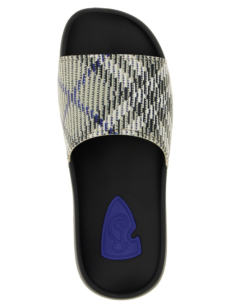 Burberry Dive Check Sandals | Urbalenti™ NYC
