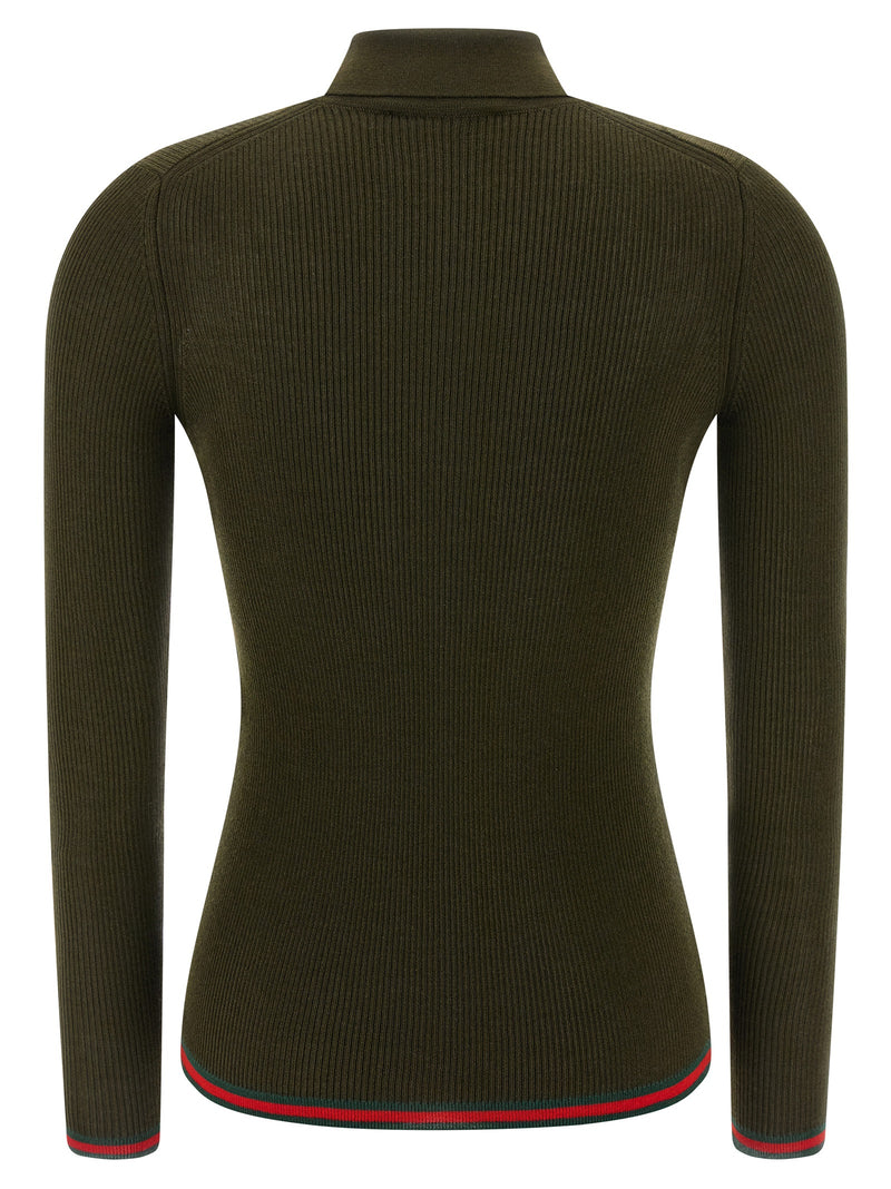 Gucci Nastro Web Polo Shirt | Urbalenti™ NYC