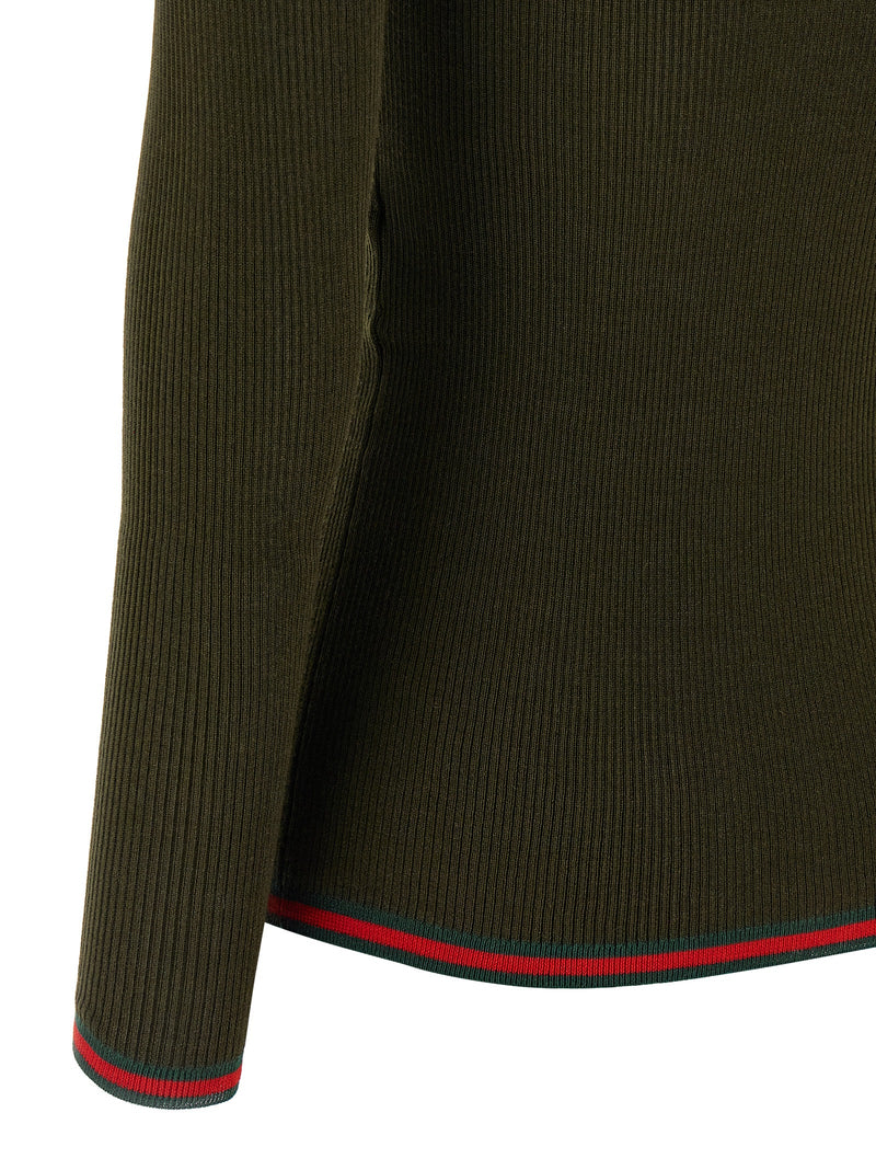 Gucci Nastro Web Polo Shirt | Urbalenti™ NYC