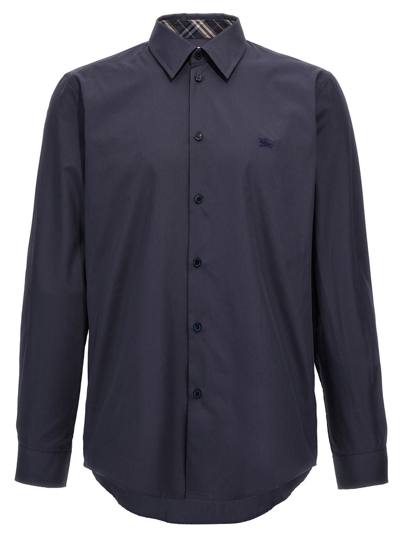 Burberry Burberry Logo Embroidery Shirt