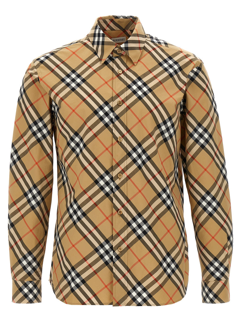 Burberry Check Shirt - Poplin - Style 5SANDIPCHECK | Urbalenti | Urbalen... | Urbalenti™ NYC