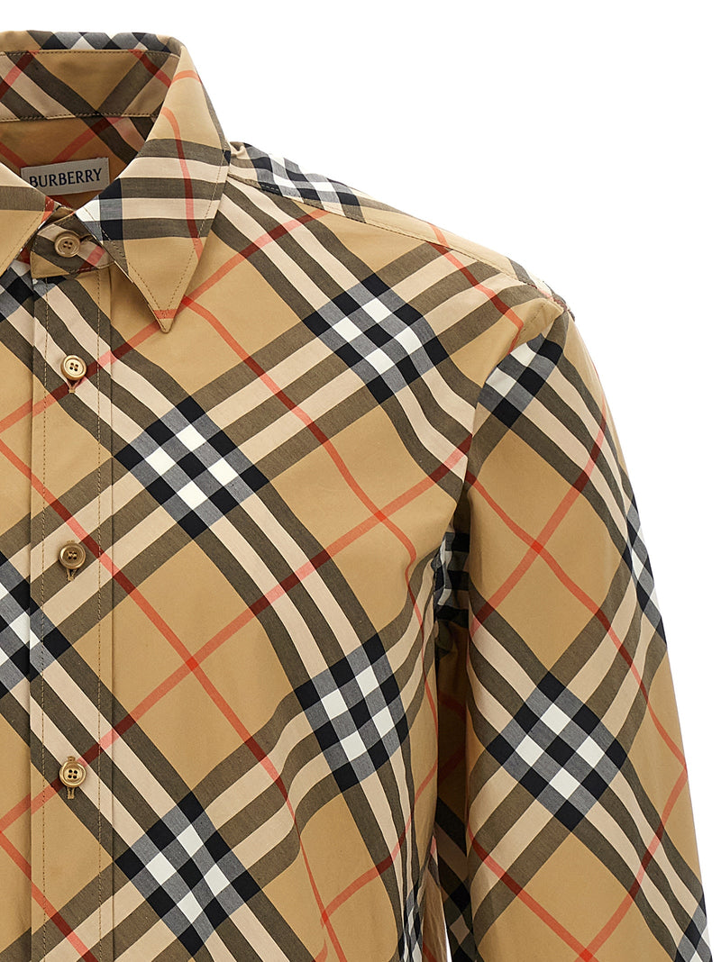 Burberry Check Shirt - Poplin - Style 5SANDIPCHECK | Urbalenti | Urbalen... | Urbalenti™ NYC