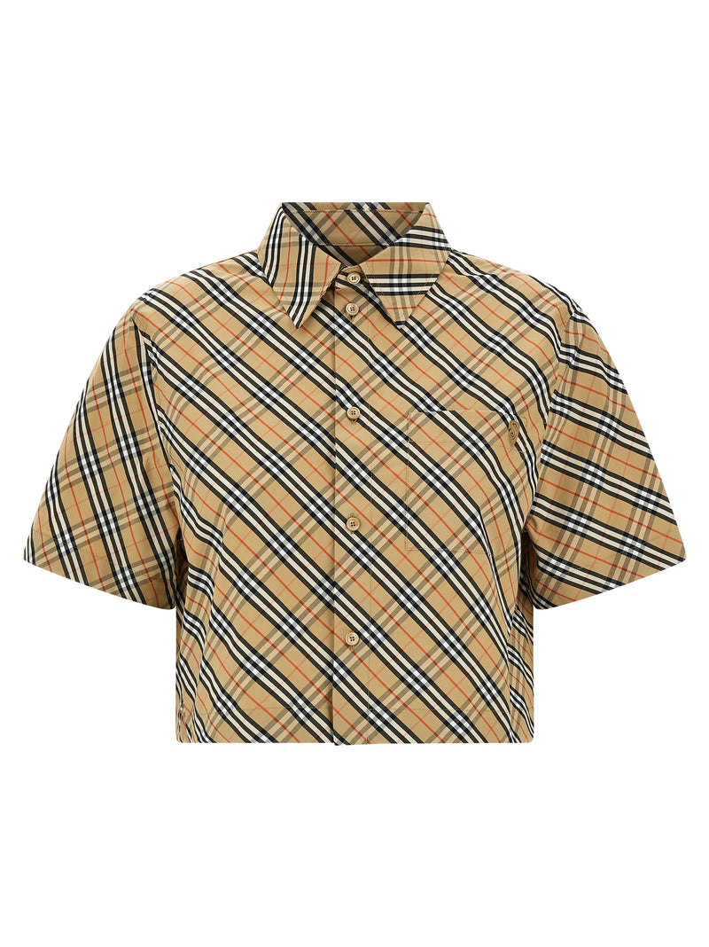 Burberry B Shield Check Shirt | Urbalenti™ NYC