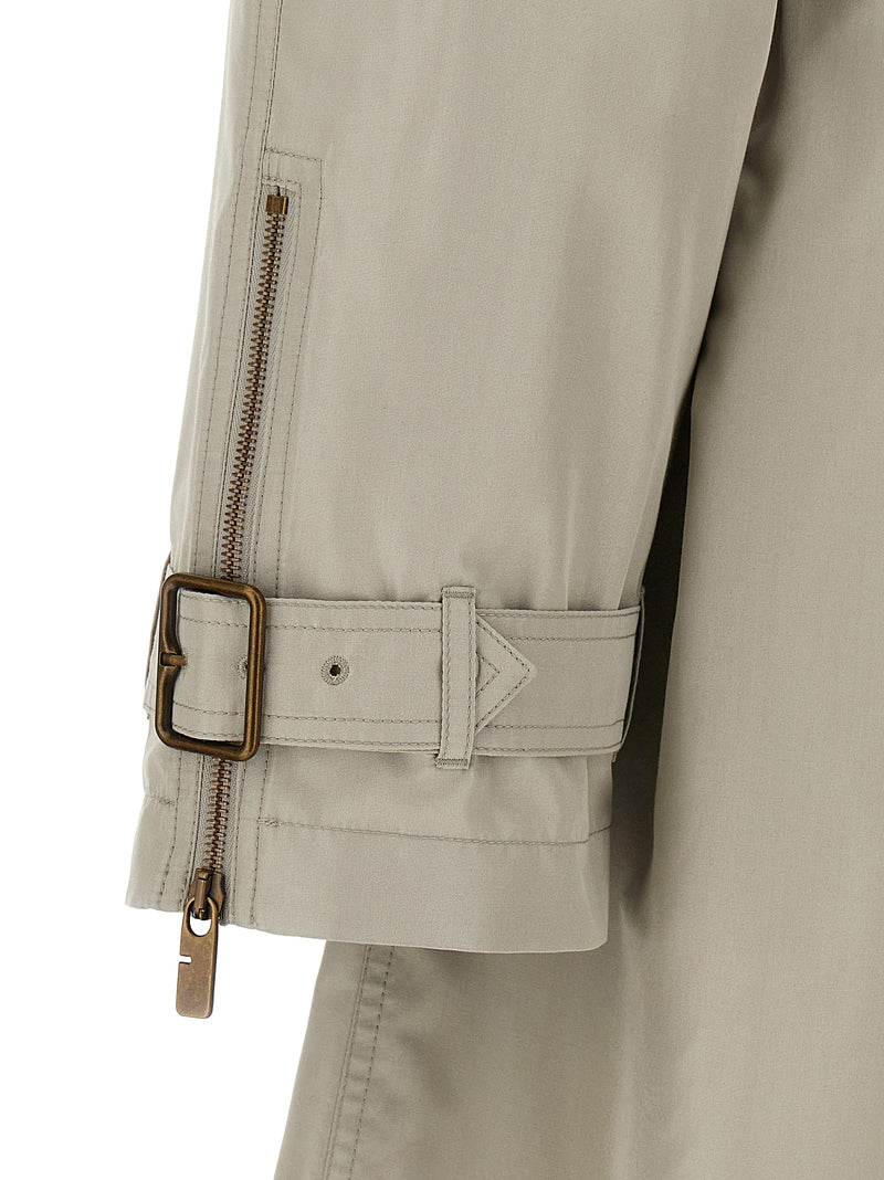 Burberry Car Coat Silk | Urbalenti™ NYC