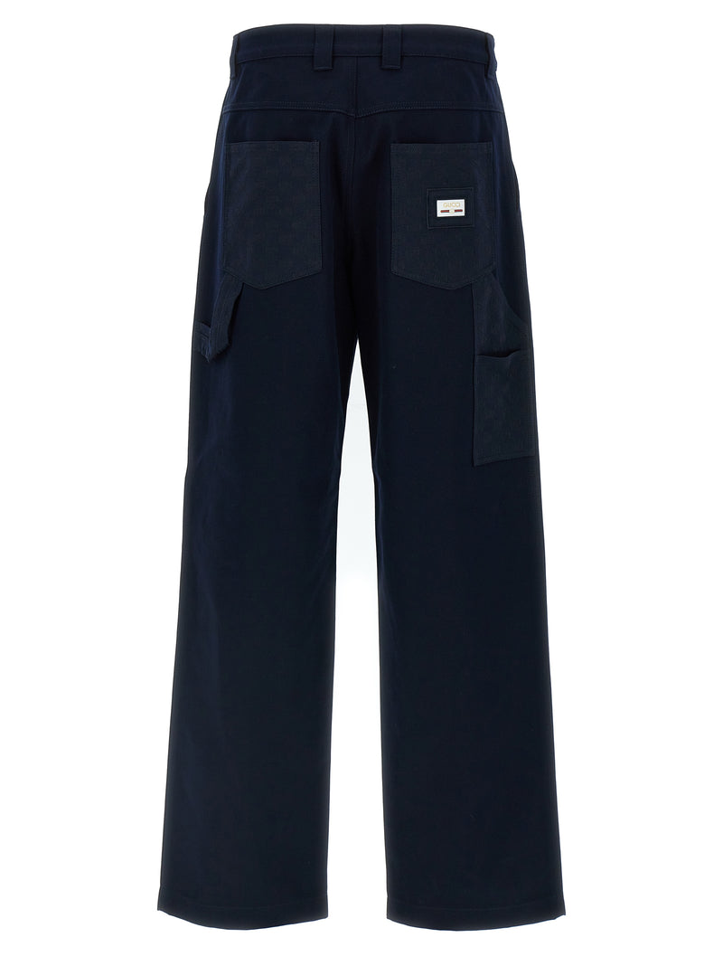 Gucci Gucci Pantalones Gg Entrecruzados