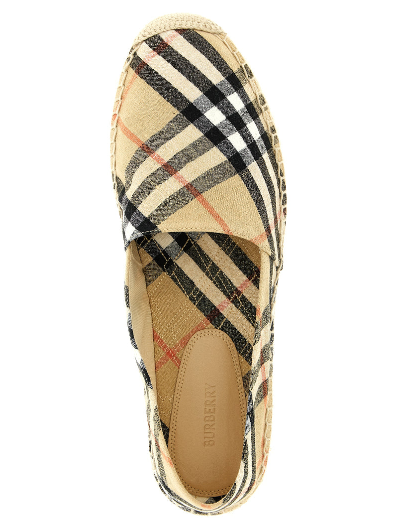 Burberry Burberry Check Espadrilles