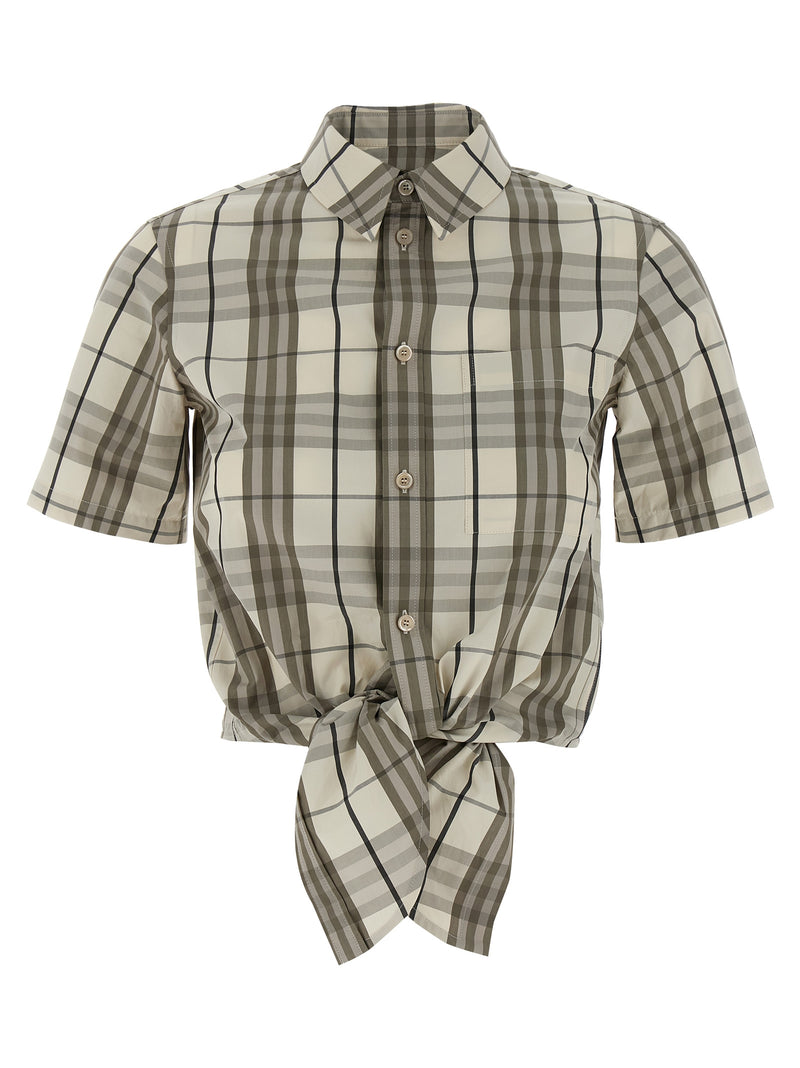 Burberry Cropped Shirt | Urbalenti™ NYC