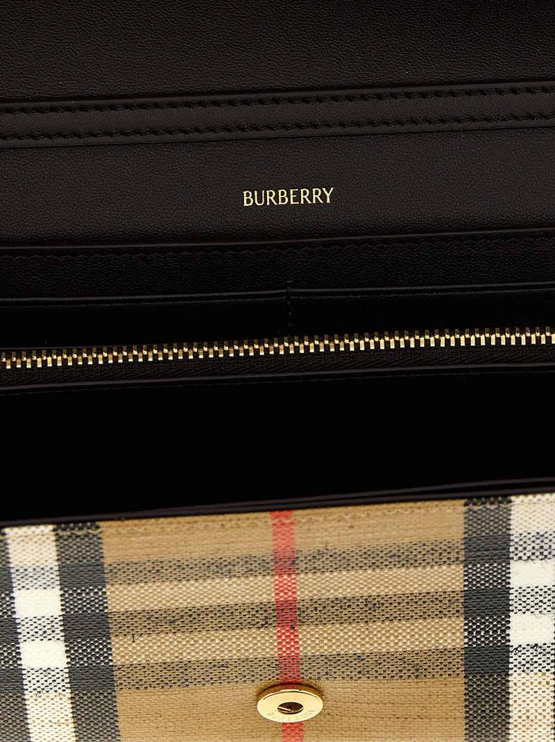 Burberry Highlands Wallet On Chain | Urbalenti™ NYC