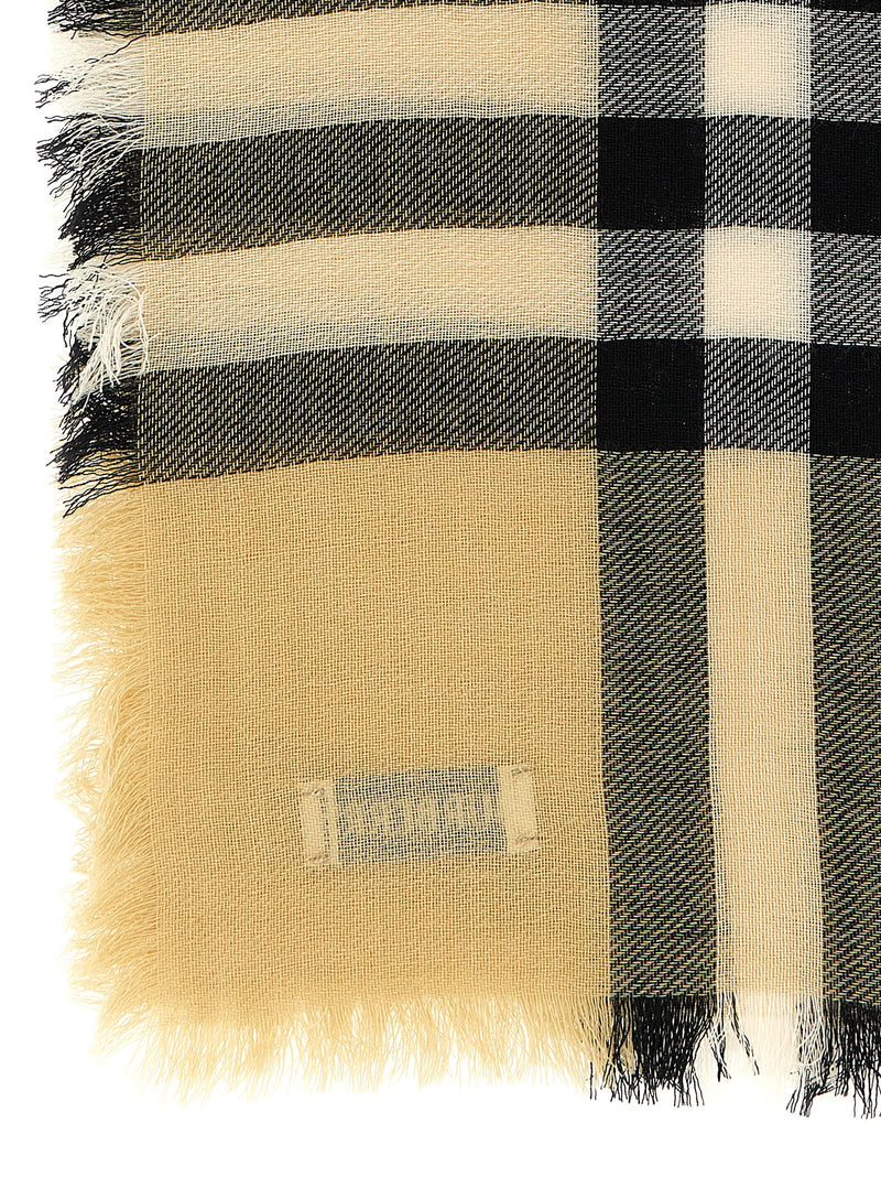 Burberry Check Wool Scarf | Urbalenti™ NYC