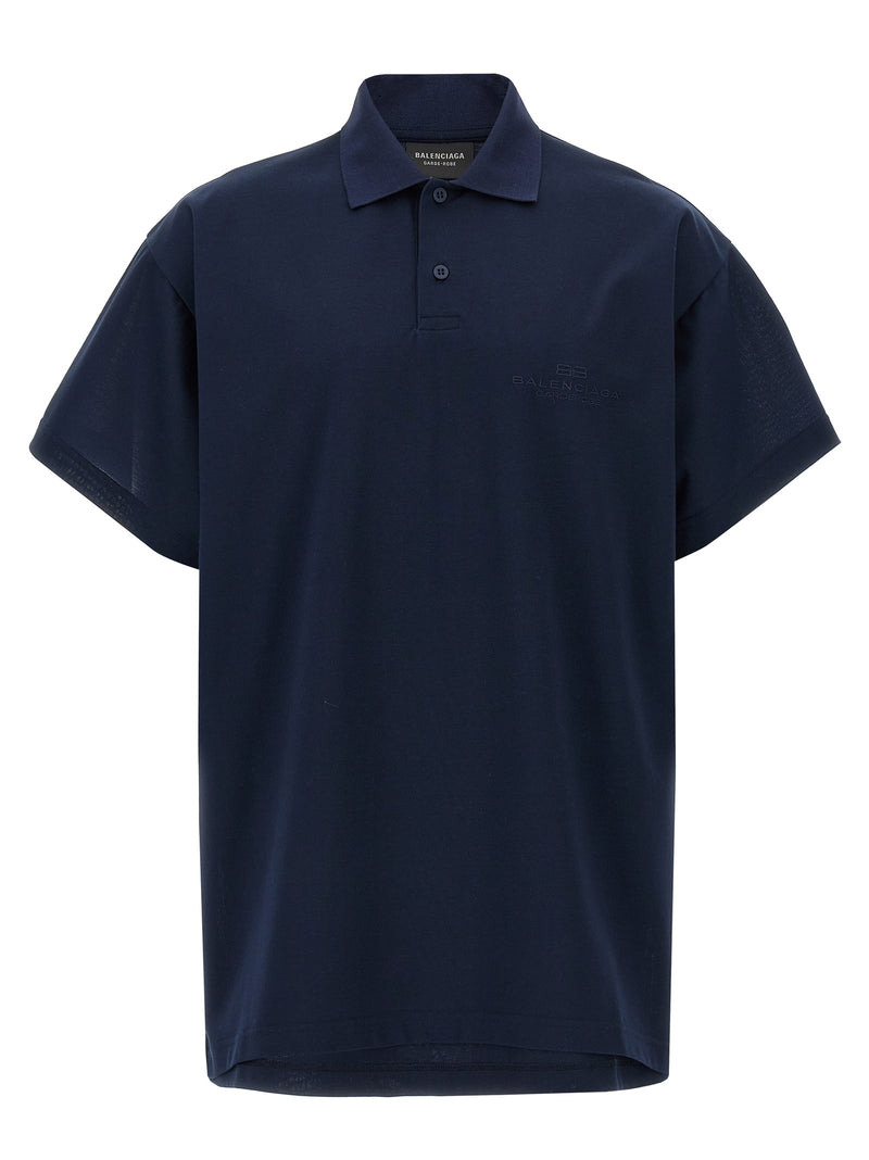 Balenciaga Balenciaga Embroidery Polo Shirt