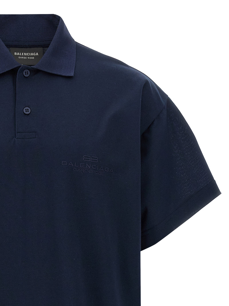 Balenciaga Balenciaga Embroidery Polo Shirt