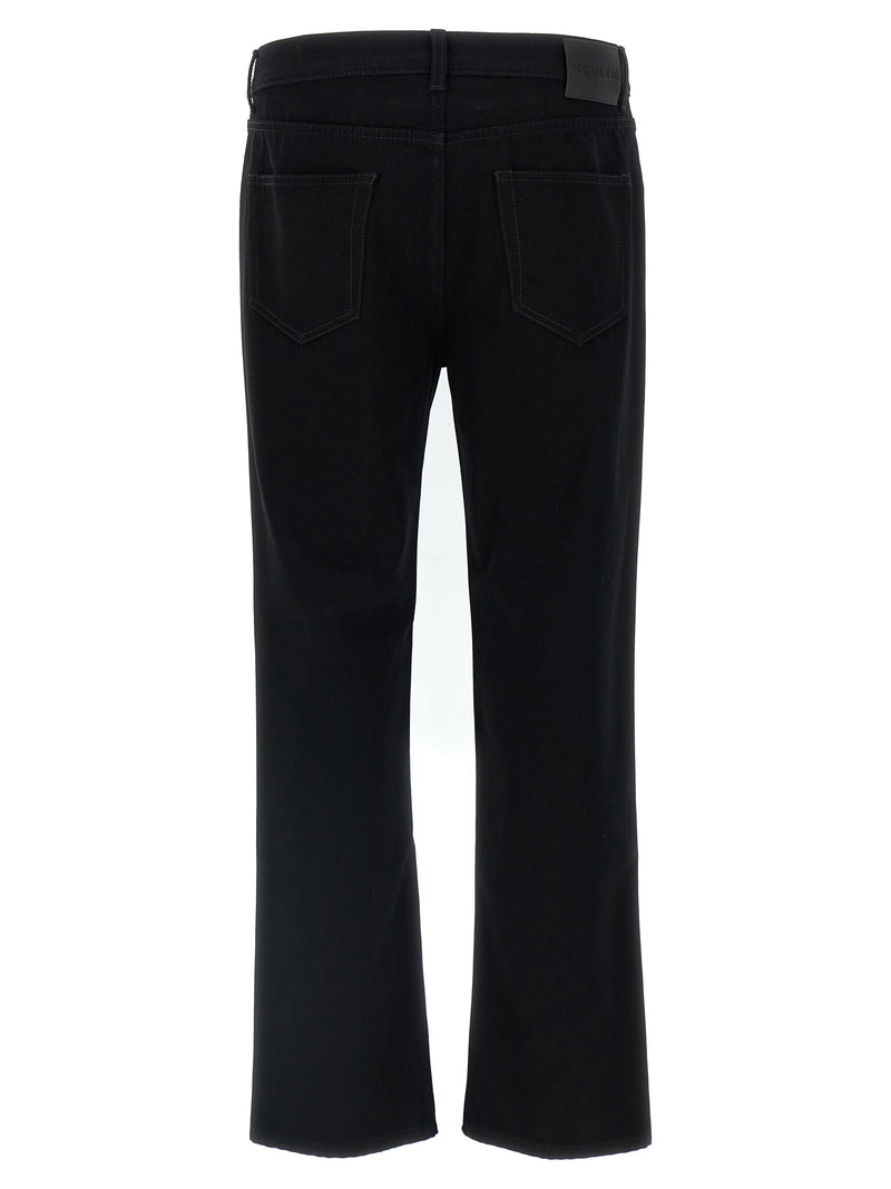 Alexander McQueen Skull Jeans | Urbalenti™ NYC