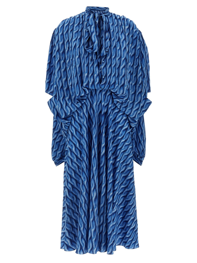 Balenciaga Double Sleeve Dress | Urbalenti™ NYC