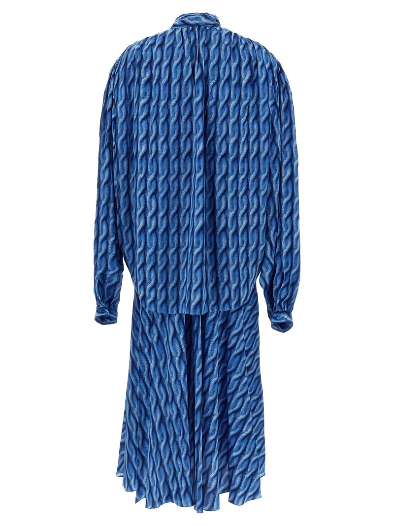 Balenciaga Double Sleeve Dress | Urbalenti™ NYC