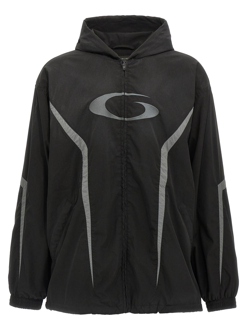Balenciaga Tracksuit Loop Sports Icon Ampia Jacket | Urbalent... | Urbalenti™ NYC