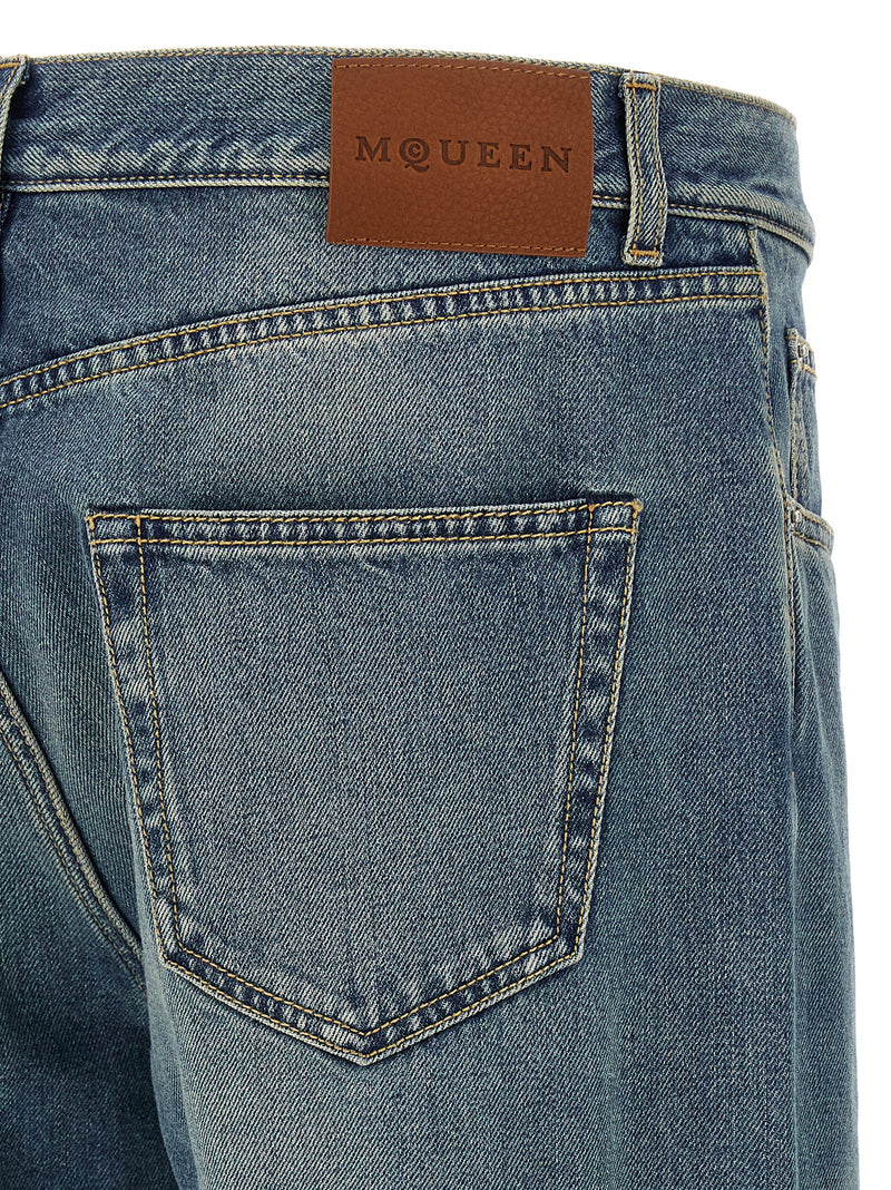 Alexander McQueen Skull Jeans Variant 2 | Urbalenti™ NYC