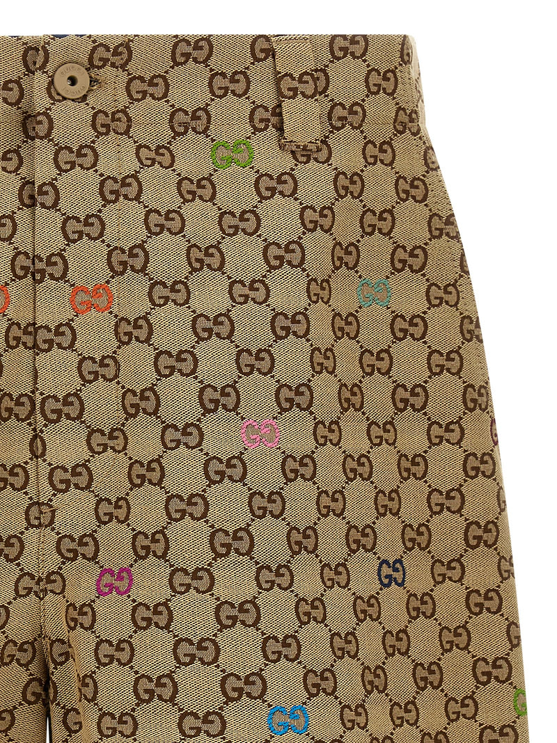 Gucci Multicolor Fil Coupé Bermuda Shorts Variant 1 | Urbalenti™ NYC