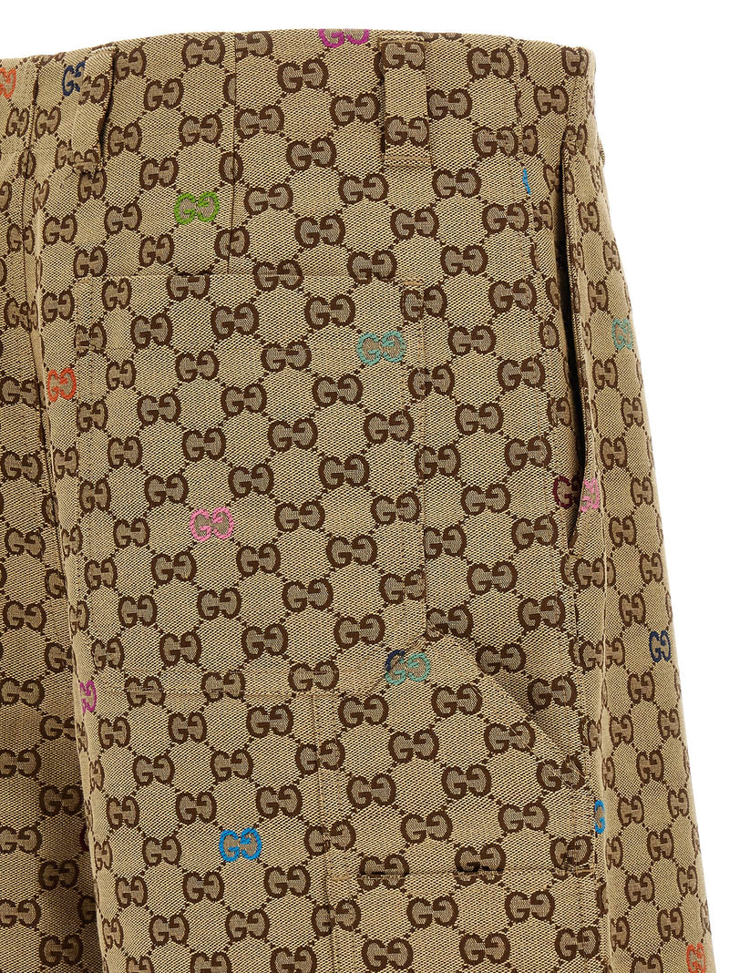 Gucci Multicolor Fil Coupé Bermuda Shorts Variant 1 | Urbalenti™ NYC