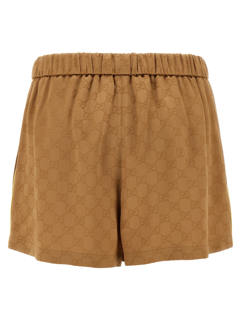 Gucci Satin Shorts Gg | Urbalenti™ NYC