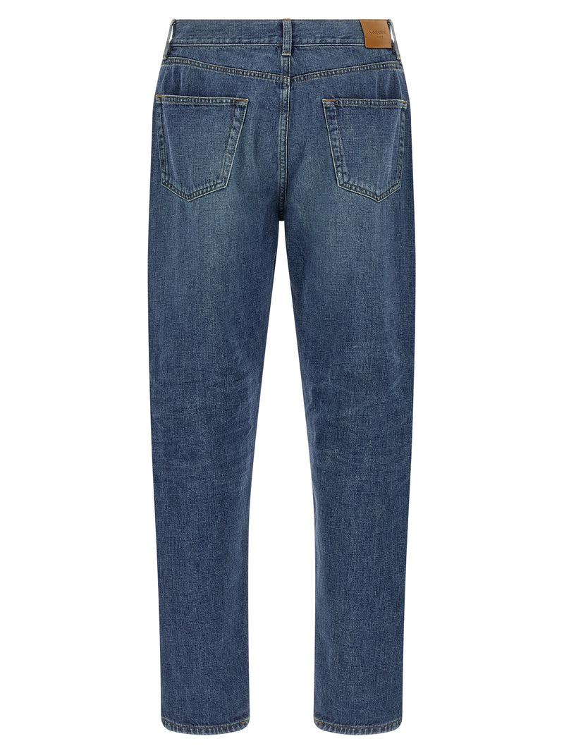Saint Laurent Mick Jeans - Cotton Straight Leg - Style WC4432 | Urbalent... | Urbalenti™ NYC