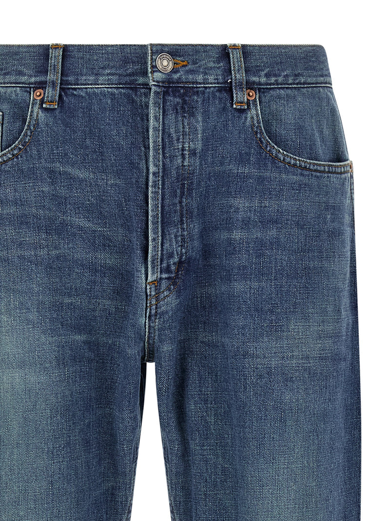Saint Laurent Mick Jeans - Cotton Straight Leg - Style WC4432 | Urbalent... | Urbalenti™ NYC